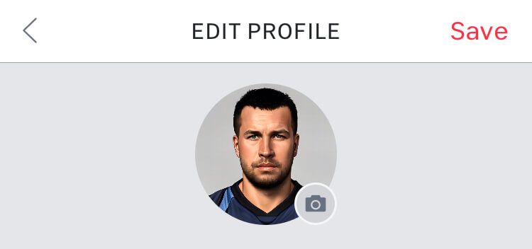 How to change profile picture in Peloton app?