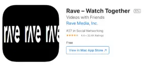 Rave app overview