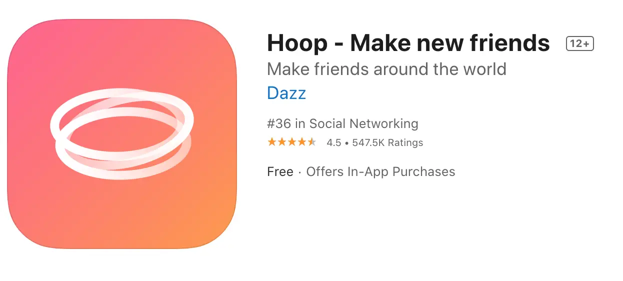 Hoop app overview