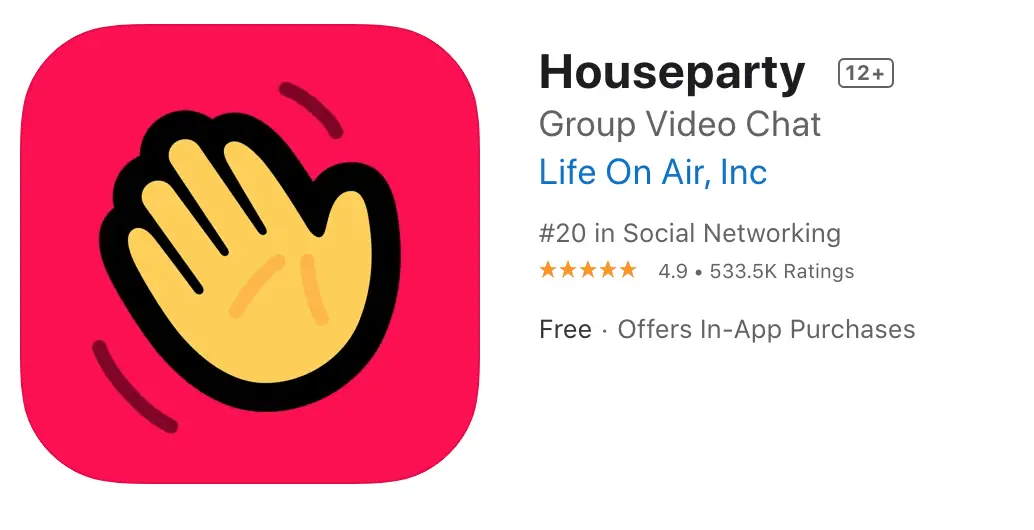 Houseparty app