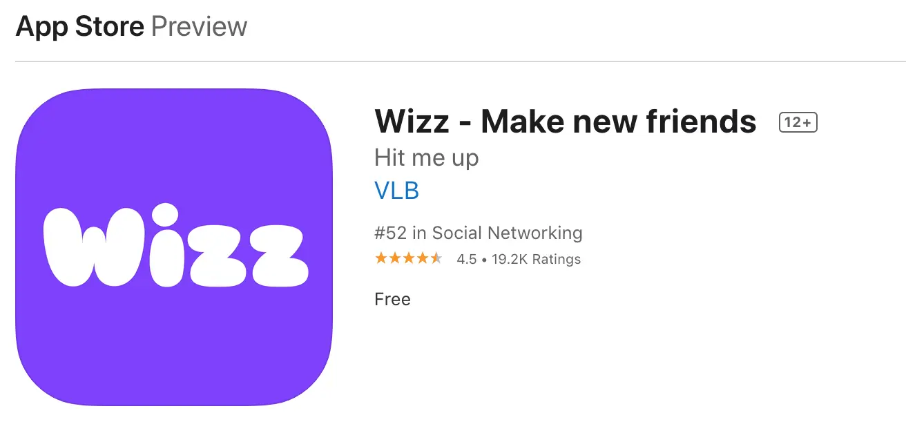 Wizz app
