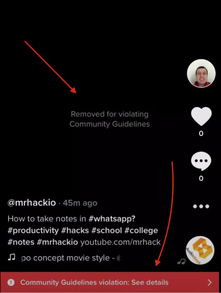 How to SUBMIT APPEAL for REMOVED TikTok video? (Video)