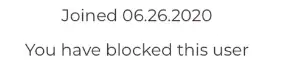 How to block someone in Parler app
