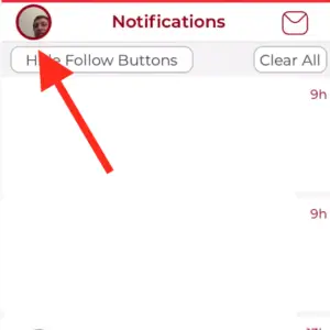 unblock on Parler app