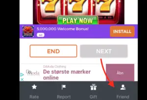 add friends in Parlor